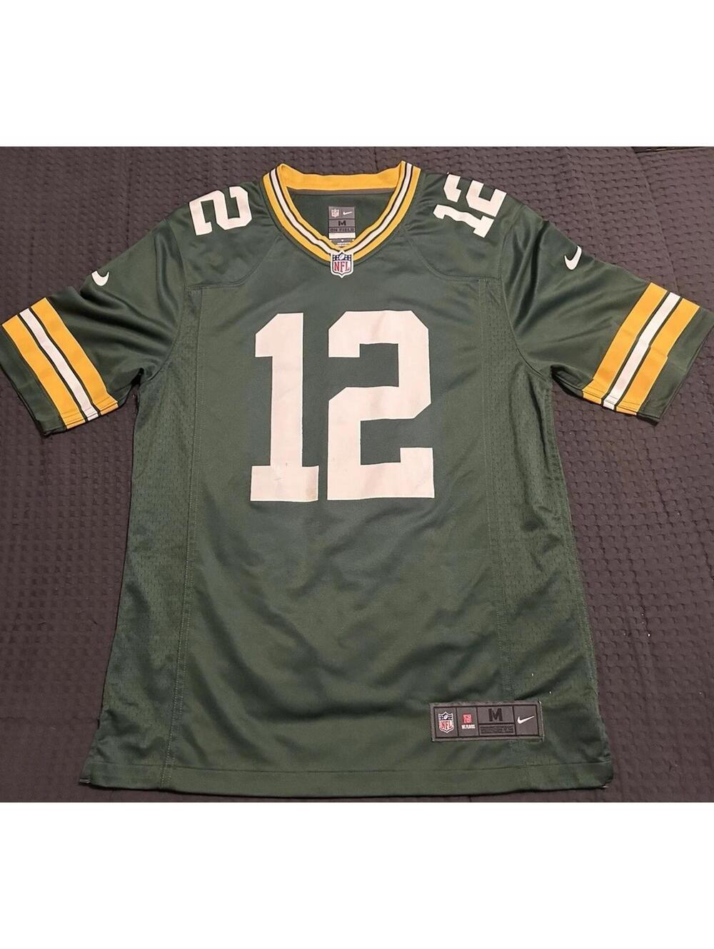 NFL Nike Green Bay Packers Aaron Rodgers Jersey Size Medium